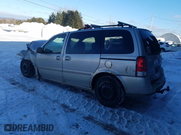 2007 Chevrolet Uplander with VIN 1GNDU33137D192052, listed as a Copart auction lot 44732245 with Not Provided miles and Salvage Title. Bid and sale history available at DreamBid. Image 2.
