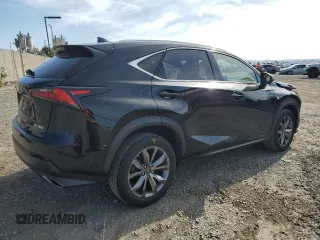 2021 Lexus NX 300 F Sport with VIN JTJSARBZ6M2198757, listed as a Copart auction lot 48591825 with 61,998 mi miles and Salvage title. Bid and sale history available at DreamBid. Image 3.