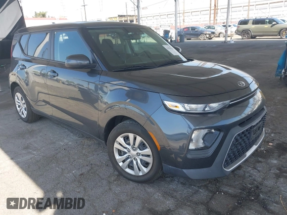 2020 Kia Soul S with VIN KNDJ23AU2L7715620, listed as a IAAI auction lot 41991928 with 93,601 mi miles and . Bid and sale history available at DreamBid. Image 1.