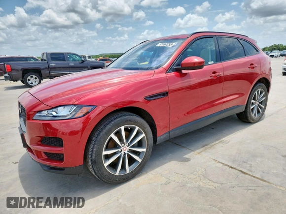 2018 Jaguar F-Pace 35t Prestige with VIN SADCK2EV5JA252737, listed as a Copart auction lot 61694355 with 42,461 mi miles and Clean title. Bid and sale history available at DreamBid. Image 1.