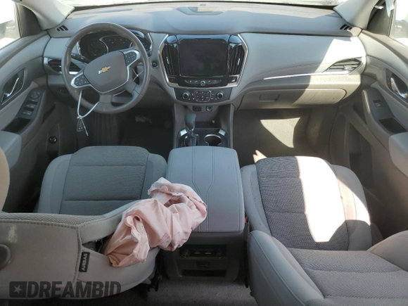 2021 Chevrolet Traverse LT Cloth with VIN 1GNERGKW0MJ123150, listed as a Copart auction lot 66660033 with 55,684 mi miles. Bid and sale history available at carsss.com. Image 8.