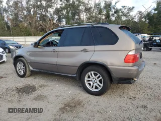 2005 BMW X5 3.0i with VIN 5UXFA13535LY17925, listed as a Copart auction lot 83098944 with 194,951 mi miles and Salvage Title. Bid and sale history available at carsss.com. Image 2.