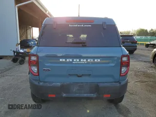 2023 Ford Bronco Sport Big Bend with VIN 3FMCR9B63PRD50754, listed as a Copart auction lot 54264545 with 26,372 mi miles and Salvage title. Bid and sale history available at DreamBid. Image 6.