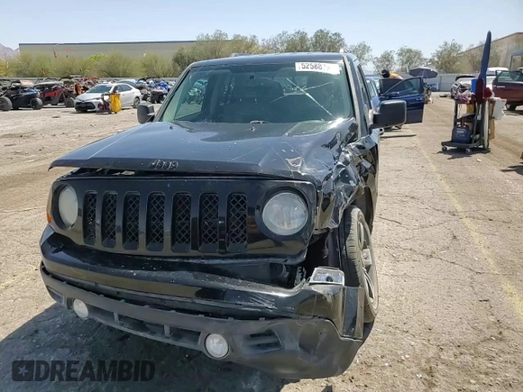2014 Jeep Patriot Altitude with VIN 1C4NJPBA2ED851122, listed as a Copart auction lot 52588795 with 160,258 mi miles and Salvage Title. Bid and sale history available at DreamBid. Image 12.