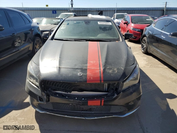 2018 Mercedes-Benz CLA with VIN WDDSJ4EB5JN583912, listed as a Copart auction lot 45526865 with 112,352 mi miles and Salvage Title. Bid and sale history available at carsss.com. Image 5.