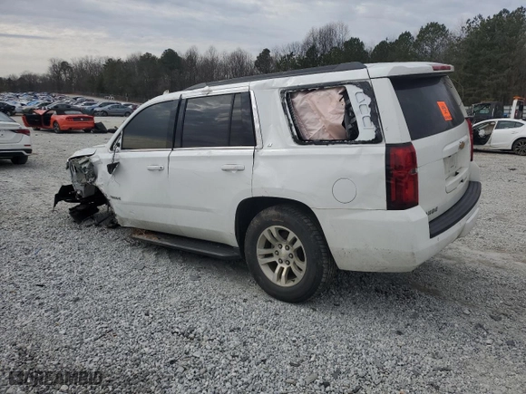 2018 Chevrolet Tahoe LT with VIN 1GNSCBKC8JR203287, listed as a Copart auction lot 42825315 with 0 mi miles and Salvage Title. Bid and sale history available at carsss.com. Image 2.