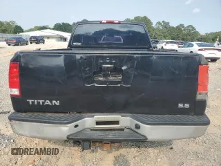 2010 Nissan Titan S with VIN 1N6AA0CH8AN321630, listed as a Copart auction lot 58354525 with 190,570 mi miles and Salvage title. Bid and sale history available at DreamBid. Image 6.