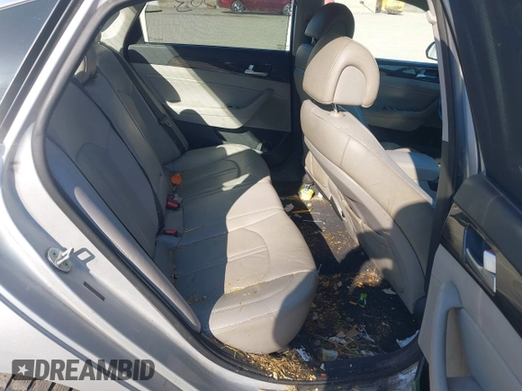 2015 Hyundai Sonata 2.4L Sport with VIN 5NPE34AF9FH041892, listed as a IAAI auction lot 42075563 with 153,024 mi miles. Bid and sale history available at carsss.com. Image 8.