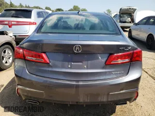 2018 Acura TLX with VIN 19UUB3F3XJA003225, listed as a Copart auction lot 68814594 with 48,547 mi miles and Salvage Title. Bid and sale history available at carsss.com. Image 6.