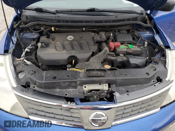 2009 Nissan Versa 1.8 SL with VIN 3N1BC13E79L430687, listed as a Copart auction lot 43637075 with 138,032 mi miles and Salvage Title. Bid and sale history available at carsss.com. Image 12.