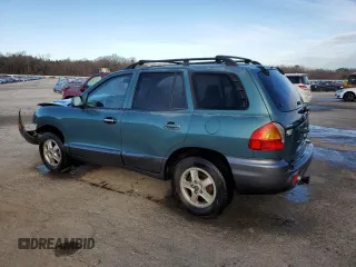 2003 Hyundai Santa Fe GLS with VIN KM8SC13D03U411184, listed as a Copart auction lot 46937505 with 185,227 mi miles and Salvage Title. Bid and sale history available at carsss.com. Image 2.