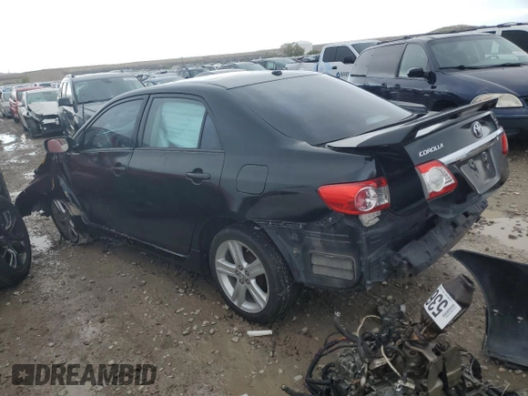 2013 Toyota Corolla L with VIN 2T1BU4EE9DC946330, listed as a Copart auction lot 53689365 with Not Provided miles and Non Repairable. Bid and sale history available at DreamBid. Image 2.