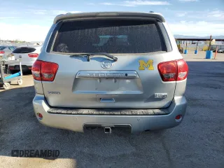 2008 Toyota Sequoia Limited with VIN 5TDZY68A28S000994, listed as a Copart auction lot 53685785 with 245,236 mi miles and Salvage Title. Bid and sale history available at DreamBid. Image 6.