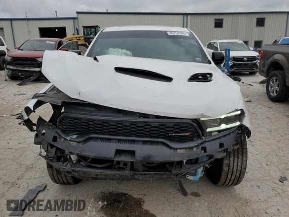 2021 Dodge Durango R/T with VIN 1C4SDJCT9MC762787, listed as a Copart auction lot 60757995 with 41,533 mi miles and Salvage title. Bid and sale history available at DreamBid. Image 5.
