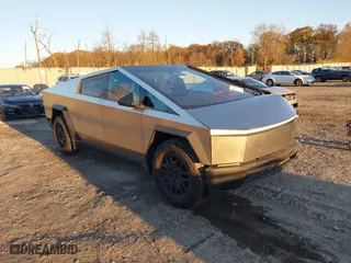 2024 Tesla Cybertruck with VIN 7G2CEHED7RA015449, listed as a IAAI auction lot 40761545 with 9,329 mi miles. Bid and sale history available at carsss.com. Image 1.
