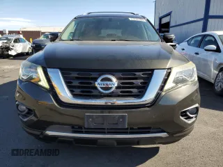 2017 Nissan Pathfinder S with VIN 5N1DR2MN7HC635683, listed as a Copart auction lot 63705305 with 117,287 mi miles and Clean title. Bid and sale history available at DreamBid. Image 5.