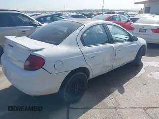 2000 Dodge Neon Highline with VIN 1B3ES46C7YD867085, listed as a IAAI auction lot 41872411 with 190,734 mi miles. Bid and sale history available at carsss.com. Image 4.