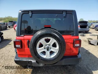 2023 Jeep Wrangler Willys z VIN 1C4HJXAG4PW512615, wystawiony jako Copart lot #56068085 z przebiegiem 21 624 mil mil oraz Szkoda całkowita • Salvage title. Historia ofert i sprzedaży dostępna na DreamBid. Obrazek 6.