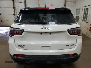 2018 Jeep Compass Limited with VIN 3C4NJDCB9JT290668, listed as a Copart auction lot 46495945 with 74,112 mi miles and Clean Title. Bid and sale history available at DreamBid. Image 6.