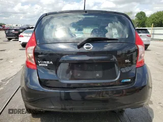 2016 Nissan Note S with VIN 3N1CE2CPXGL395968, listed as a Copart auction lot 58583725 with 144,252 mi miles and Salvage title. Bid and sale history available at DreamBid. Image 6.