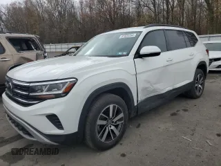 2022 Volkswagen Atlas SE with VIN 1V2DP2CA1NC508415, listed as a Copart auction lot 81522264 with 76,624 mi miles and Salvage title. Bid and sale history available at DreamBid. Image 1.