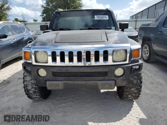 2007 Hummer H3 SUV with VIN 5GTDN13E478201274, listed as a Copart auction lot 78855014 with 188,946 mi miles and Salvage Title. Bid and sale history available at DreamBid. Image 5.