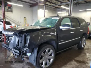 2013 Cadillac Escalade Platinum Edition with VIN 1GYS4DEF3DR360344, listed as a Copart auction lot 83553704 with 123,283 mi miles and Salvage Title. Bid and sale history available at carsss.com. Image 1.
