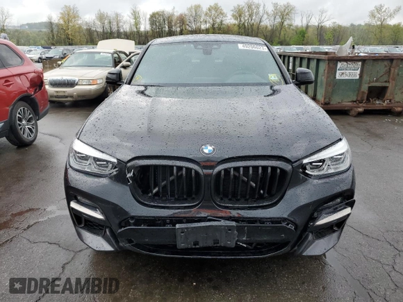 2020 BMW X4 M40i with VIN 5UX2V5C09L9B33814, listed as a Copart auction lot 49206023 with 25,250 mi miles. Bid and sale history available at carsss.com. Image 5.