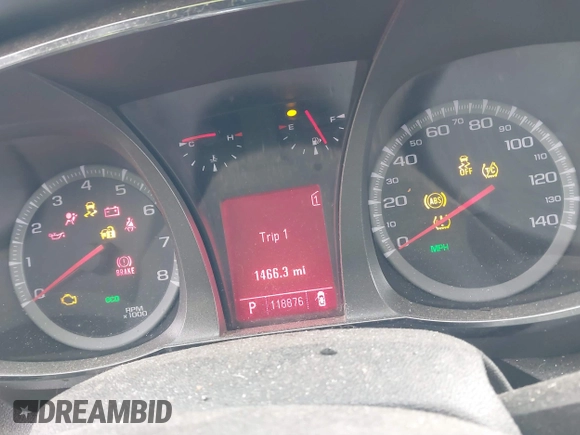 2011 GMC Terrain SLE-2 with VIN 2CTFLTEC4B6357198, listed as a IAAI auction lot 40786276 with 118,876 mi miles and . Bid and sale history available at DreamBid. Image 7.