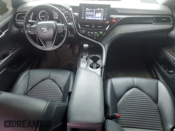 2022 Toyota Camry SE with VIN 4T1G11AK3NU632648, listed as a Copart auction lot 51648605 with 77,860 mi miles and Salvage Title. Bid and sale history available at DreamBid. Image 8.