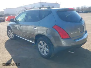 2007 Nissan Murano S with VIN JN8AZ08W37W662640, listed as a IAAI auction lot 41750108 with 1 mi miles. Bid and sale history available at carsss.com. Image 3.