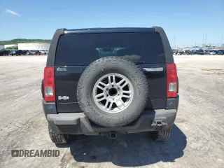 2006 Hummer H3 with VIN 5GTDN136968269478, listed as a Copart auction lot 54549545 with 215,555 mi miles and Clean Title. Bid and sale history available at carsss.com. Image 6.