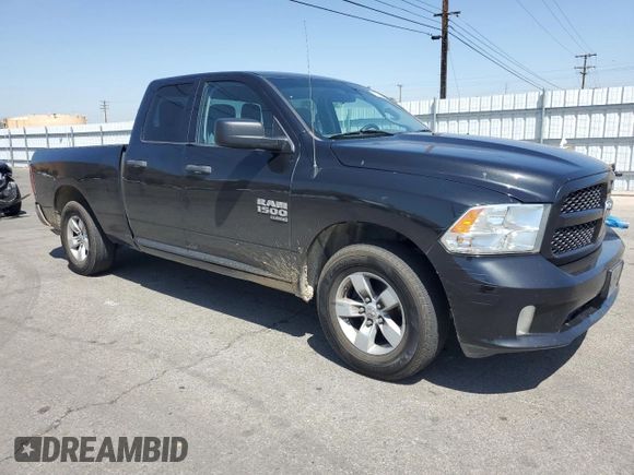 2019 Ram 1500 Tradesman with VIN 1C6RR6FG8KS555619, listed as a Copart auction lot 55538675 with 204,157 mi miles and Salvage title. Bid and sale history available at DreamBid. Image 4.
