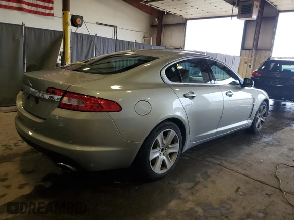 2011 Jaguar XF with VIN SAJWA0FB5BLR85673, listed as a Copart auction lot 51808035 with 186,541 mi miles and Salvage Title. Bid and sale history available at carsss.com. Image 3.