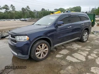 2013 Dodge Durango Crew with VIN 1C4RDHDG1DC632687, listed as a Copart auction lot 53561345 with 239,377 mi miles and Clean Title. Bid and sale history available at carsss.com. Image 1.