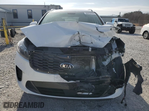 2020 Kia Sorento L with VIN 5XYPG4A37LG662621, listed as a Copart auction lot 89252095 with 86,549 mi miles and Salvage Title. Bid and sale history available at DreamBid. Image 5.