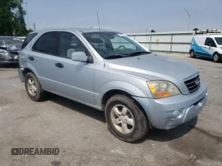 2007 Kia Sorento LX z VIN KNDJD736475691337, wystawiony jako Copart lot #57889615 z przebiegiem 279 716 mil mil oraz Szkoda całkowita • Salvage title. Historia ofert i sprzedaży dostępna na DreamBid. Obrazek 4.