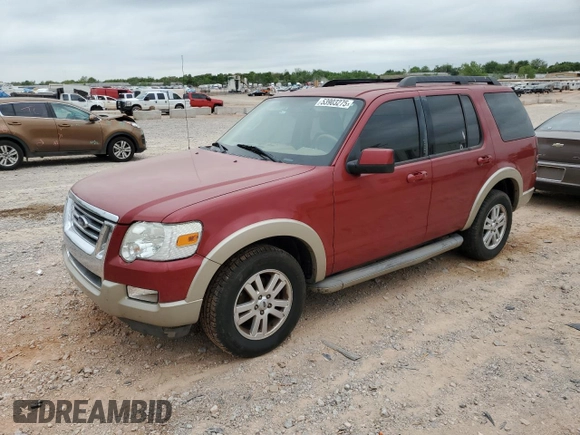 2010 Ford Explorer Eddie Bauer with VIN 1FMEU7EE4AUA40756, listed as a Copart auction lot 53903275 with 185,059 mi miles and Clean Title. Bid and sale history available at carsss.com. Image 1.