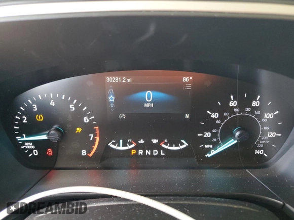 2020 Ford Escape SEL with VIN 1FMCU0H69LUC66670, listed as a Copart auction lot 60316755 with 30,281 mi miles and Non repairable. Bid and sale history available at DreamBid. Image 9.