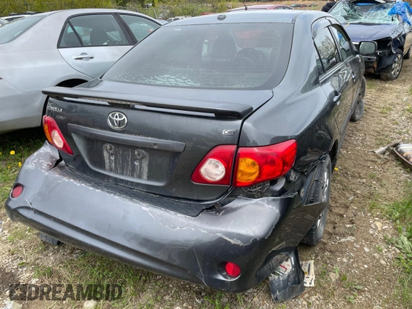 2009 Toyota Corolla with VIN 2T1BU40E49C067431, listed as a Copart auction lot 70030084 with 301,997 mi miles and Salvage Title. Bid and sale history available at carsss.com. Image 3.