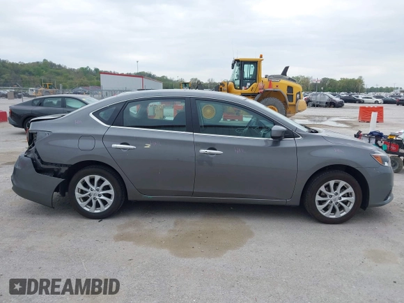 2019 Nissan Sentra SV with VIN 3N1AB7AP0KY393710, listed as a IAAI auction lot 42077504 with 46,445 mi miles and . Bid and sale history available at DreamBid. Image 14.