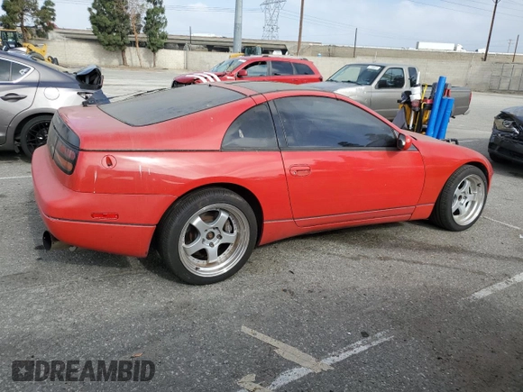 1993 Nissan 300ZX z VIN JN1RZ24H9PX536183, wystawiony jako Copart lot #57183945 z przebiegiem 80 239 mil mil oraz Czysty tytuł • Clean title. Historia ofert i sprzedaży dostępna na DreamBid. Obrazek 3.