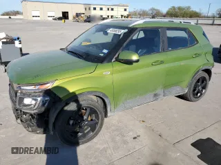 2022 Hyundai Venue SEL with VIN KMHRC8A36NU178268, listed as a Copart auction lot 49388295 with 51,330 mi miles and Salvage Title. Bid and sale history available at DreamBid. Image 1.