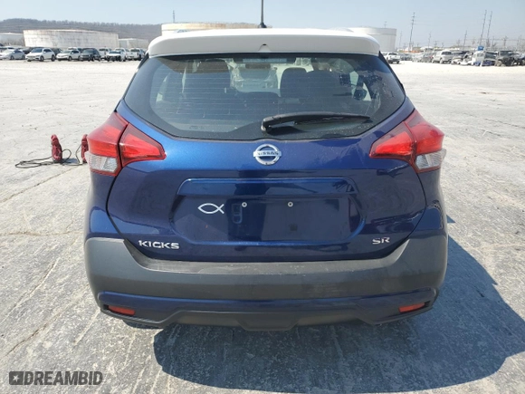 2018 Nissan Kicks S with VIN 3N1CP5CUXJL524851, listed as a Copart auction lot 50790615 with 50,781 mi miles and Clean Title. Bid and sale history available at carsss.com. Image 6.