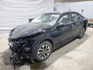 2024 Volkswagen Jetta S with VIN 3VW5M7BU2RM037027, listed as a Copart auction lot 50875495 with 14,120 mi miles and Salvage title. Bid and sale history available at DreamBid. Image 1.