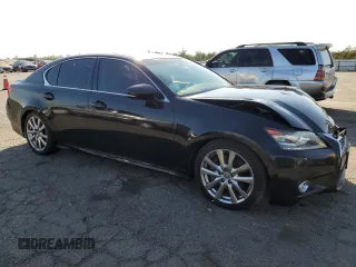 2015 Lexus GS 350 with VIN JTHBE1BL0FA009001, listed as a Copart auction lot 77624574 with 110,969 mi miles and Salvage Title. Bid and sale history available at carsss.com. Image 4.