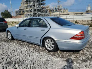 2002 Mercedes-Benz S-Class 4.3L with VIN WDBNG70J22A299862, listed as a Copart auction lot 71749794 with 0 mi miles and Non Repairable. Bid and sale history available at carsss.com. Image 2.