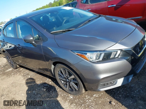 2021 Nissan Versa SV with VIN 3N1CN8EVXML845578, listed as a IAAI auction lot 41967553 with 74,279 mi miles and . Bid and sale history available at DreamBid. Image 1.