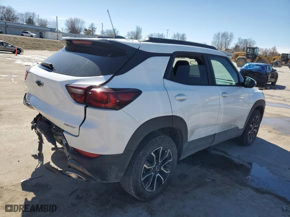 2024 Chevrolet TrailBlazer ACTIV with VIN KL79MSSL4RB083705, listed as a Copart auction lot 47822675 with NaN miles and Salvage Title. Bid and sale history available at carsss.com. Image 3.