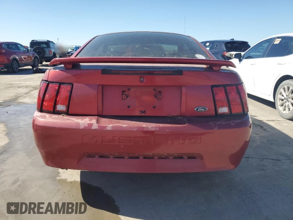2003 Ford Mustang Standard with VIN 1FAFP40423F429146, listed as a Copart auction lot 54123015 with 0 mi miles and Clean Title. Bid and sale history available at carsss.com. Image 6.